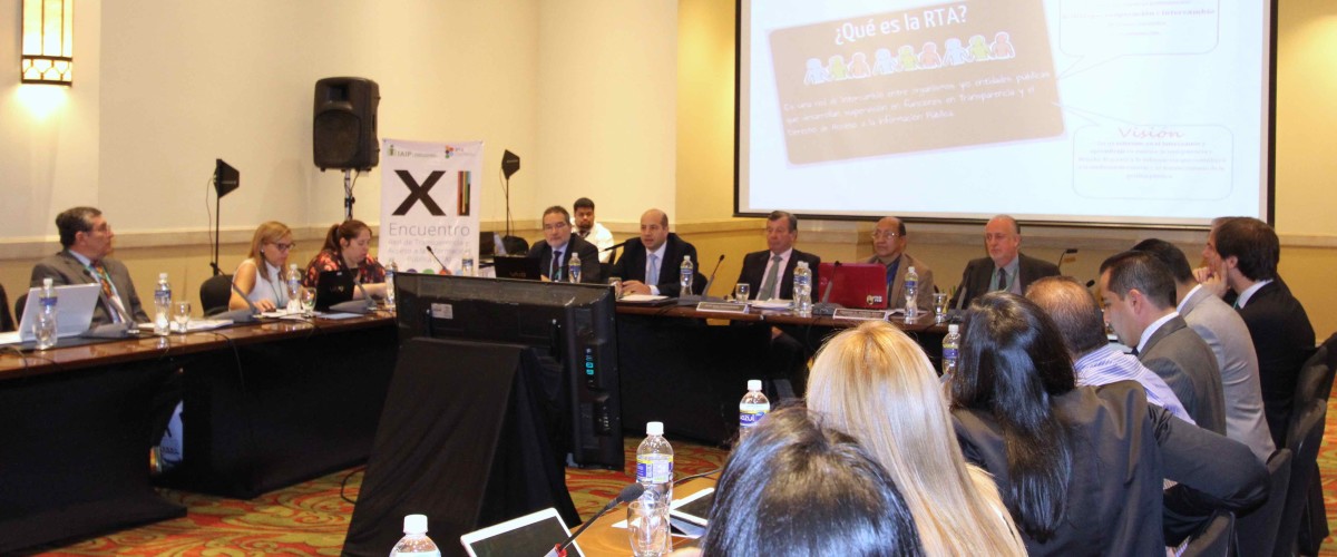 IAIP REALIZA INTERCAMBIO DE EXPERIENCIAS EN EL XI ENCUENTRO DE LA RED DE TRANSPARENCIA Y ACCESO A LA INFORMACIÓN PÚBLICA RTA.