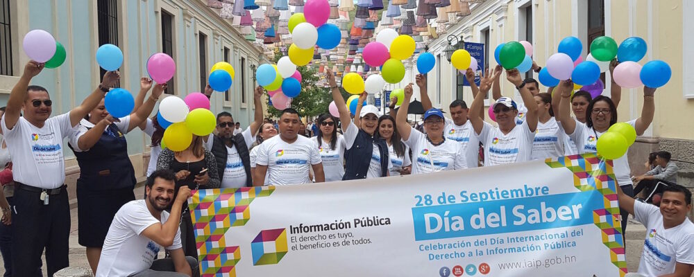 EL INSTITUTO DE ACCESO A LA INFORMACIÓN PÚBLICA DE HONDURAS CELEBRA EL ¨EL DÍA DEL SABER¨