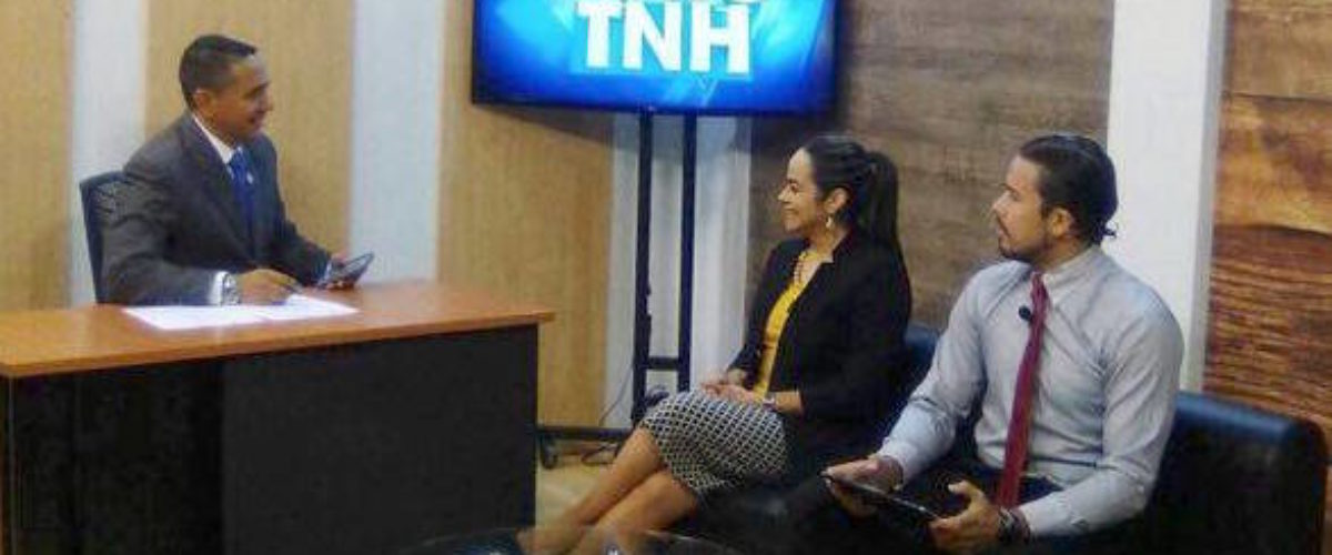 El IAIP PARTICIPA EN EL FORO THN DE CANAL 8 TOCANDO EL TEMA DE AVANCES EN TRANSPARENCIA EN HONDURAS