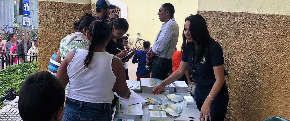 IAIP INSTALA CENTROS DE ATENCIÓN CIUDADANADA EN EL DEPARTAMENTO DE OLANCHO