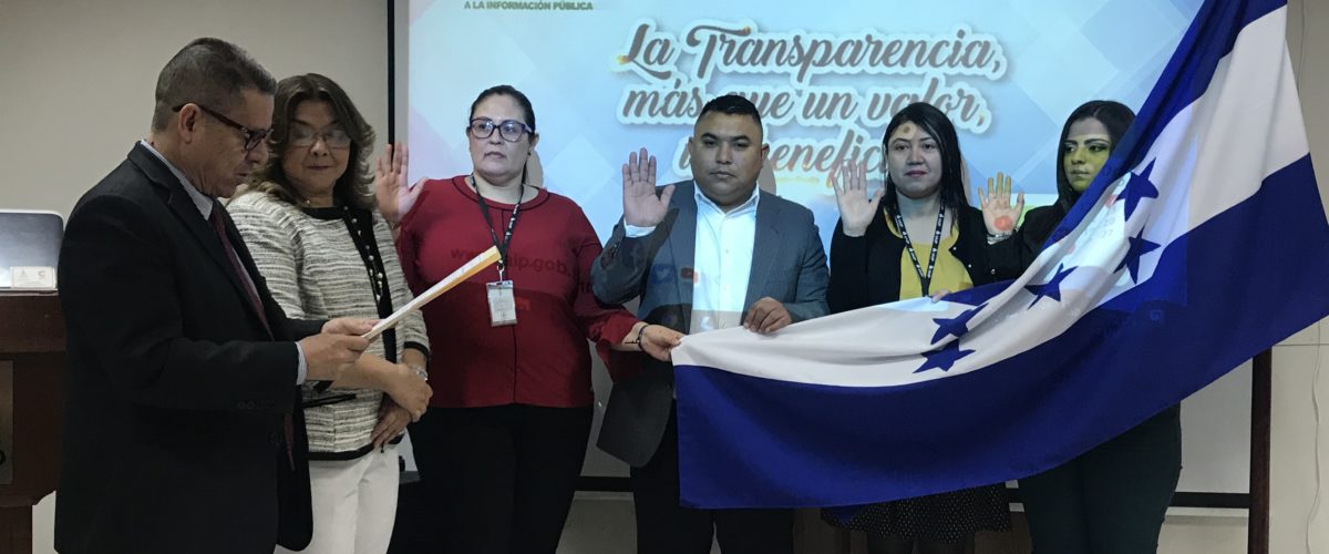 ONADICI Juramenta Nuevos Miembros del Comité de Control Interno del IAIP