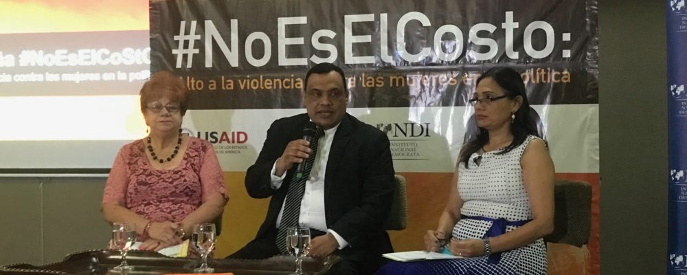 IAIP participó en el Lanzamiento de la Campaña «Alto a la Violencia Contra las Mujeres en la Política»