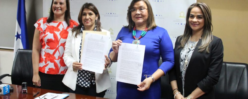 El Instituto de Acceso a la Información Pública y la Secretaría de Salud firma renovación del convenio del Pacto por la Integridad y la Transparencia