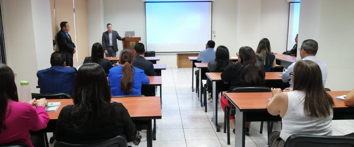 Gerencias y Jefaturas del IAIP serán fortalecidas mediante Talleres Especializados Impartidos por la CCIT