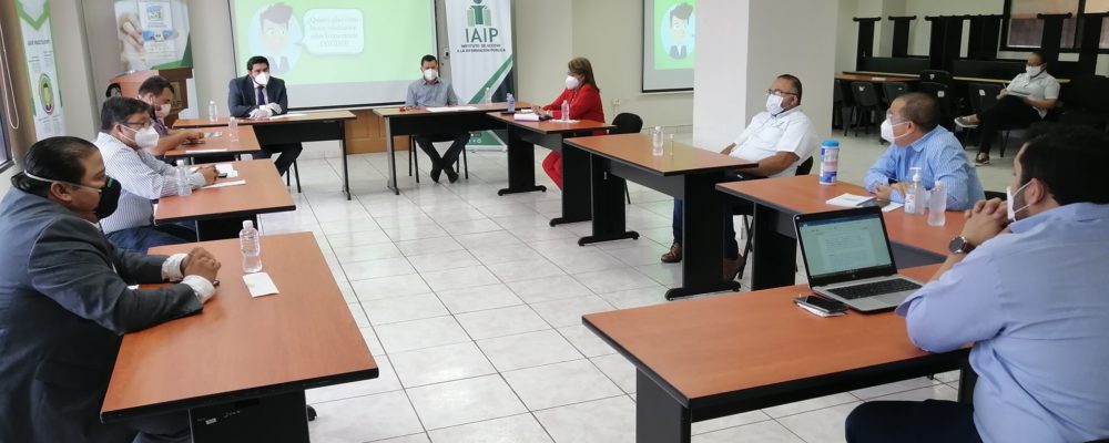 El IAIP y RNP acuerdan unir esfuerzos para el fortalecimiento del acceso a la información y la protección de datos personales