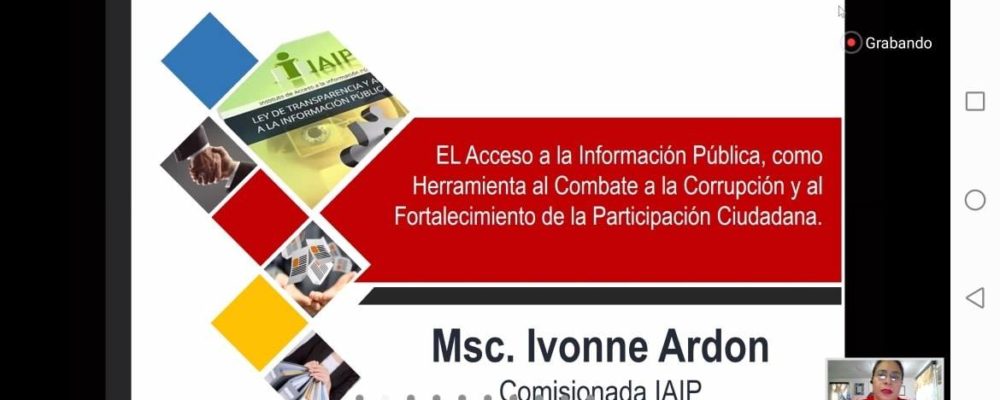 Comunicadores Sociales en formación de la UNAH fueron instruidos sobre la libertad de prensa y acceso a la información