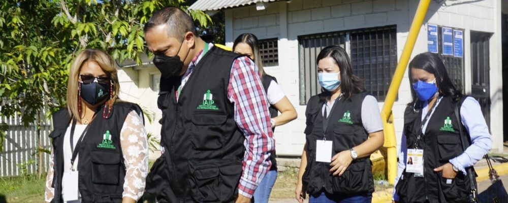 El equipo de observadores del IAIP inició su recorrido para realizar veeduría en la fase del Escrutinio General