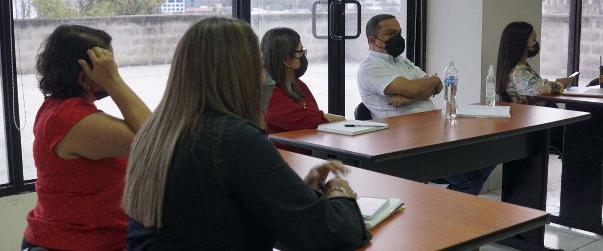 Comisionados junto al equipo técnico del IAIP reciben Taller de Presentación y de Validación de la herramienta de formación para OIPs