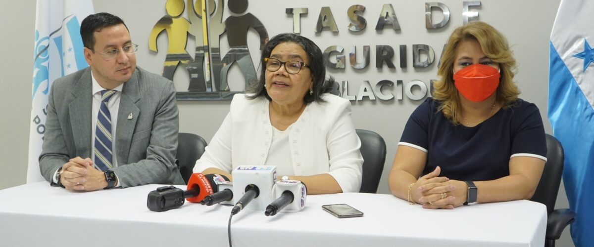 IAIP se reúne con autoridades de la Tasa de Seguridad Poblacional