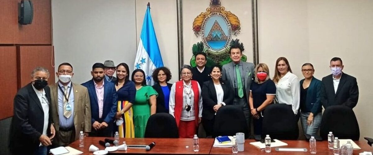 El IAIP, Diputados de la Comisión Anticorrupción del C , Historiadores y expertos en Archivística y encargados del Patrimonio Cultural, se reunieron para analizar el proyecto de Decreto sobre la Ley de Archivos en Honduras