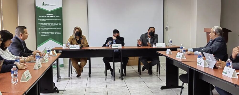 El Pleno de Comisionados del IAIP realizó una reunión de trabajo con los miembros de la Junta Nominadora para la proposición de candidatos y candidatas a Magistrados de la CSJ