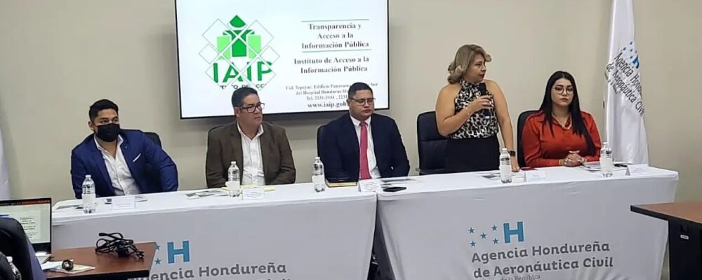 El IAIP impartió taller sobre Transparencia, Acceso a la Información y Rendición de Cuentas a Servidores Públicos de Agencia Hondureña de Aeronáutica Civil