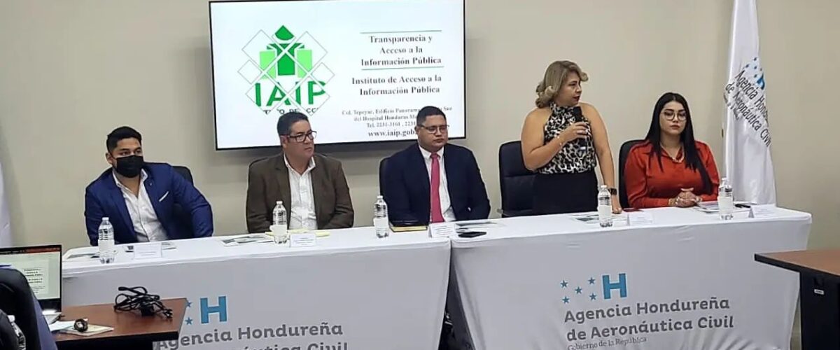 El IAIP impartió taller sobre Transparencia, Acceso a la Información y Rendición de Cuentas a Servidores Públicos de Agencia Hondureña de Aeronáutica Civil