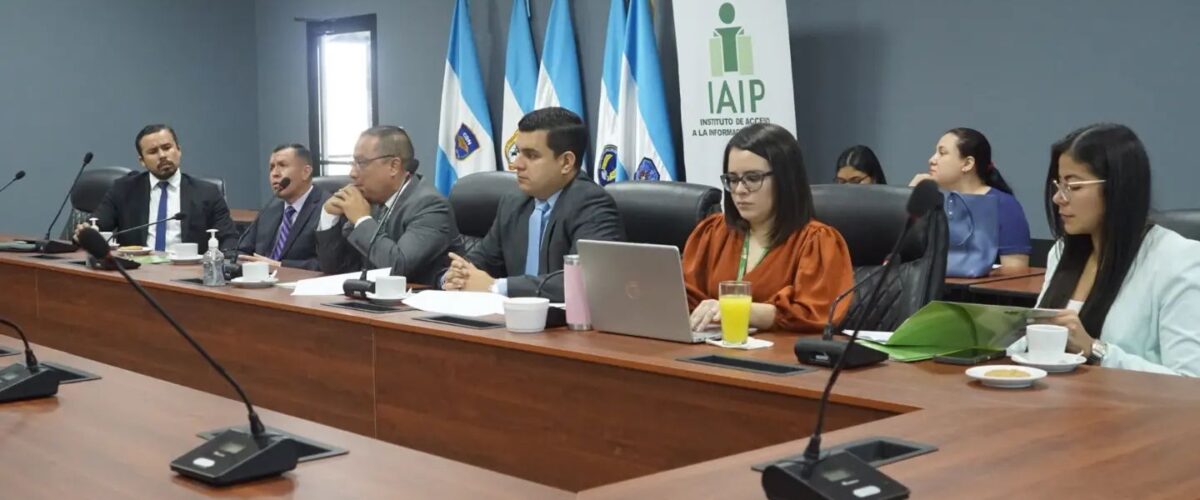 El IAIP realizó una presentación sobre los logros de gestión 2019-2022 en Transparencia y Derecho de Acceso a la Información Pública para la Tutela del Derecho a la Libertad de Expresión, ante representantes de la CIDH